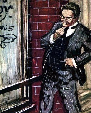 Заставка к роману Герберта Уэллса «Тоно Бенге». Художник С. Бродский, 1964