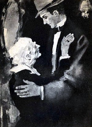 Рисунок к роману Г. Уэллса «В дни кометы». П. Караченцов, 1964