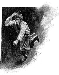 Концовка к VIII-й главе повести Н. В. Гоголя «Сорочинская ярмарка». Художник Грабарь (Храбров) Игорь Эммануилович, 1893 г.