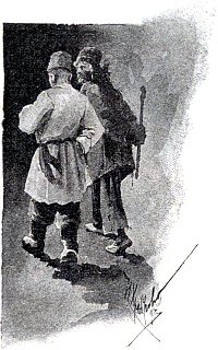 Концовка к XII-й главе повести Н. В. Гоголя «Сорочинская ярмарка». Художник Грабарь (Храбров) Игорь Эммануилович, 1893 г.