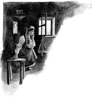 П [Заставка к XIII-й главе повести Н. В. Гоголя «Сорочинская ярмарка». Художник Грабарь (Храбров) Игорь Эммануилович, 1893 г.]