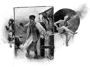 Н [Заставка к VII-й главе повести Н. В. Гоголя «Сорочинская ярмарка». Художник Грабарь (Храбров) Игорь Эммануилович, 1893 г.]