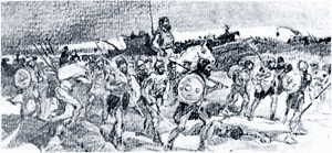 Война и мир. Том третий. Часть третья. Иллюстрация А. П. Апсита