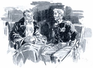 Берг. Иллюстрация А. П. Апсита к роману Л. Н. Толстого «Война и мир»