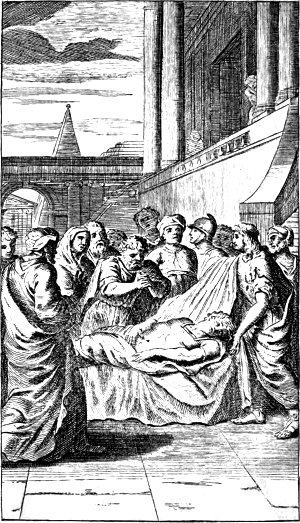 Иллюстрация к трагедии Уильяма Шекспира «Юлий Цезарь». Издание 1734 г.