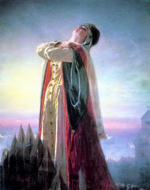 Плач Ярославны. Василий Перов. 1881