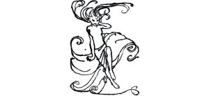 Конец главы XIII. Иллюстрация Артура Рэкема (1909 г.) к повести Фридриха де ла Мотт Фуке «Ундина» (1811 г.). Поэтический перевод В. А. Жуковского (1831-1836).