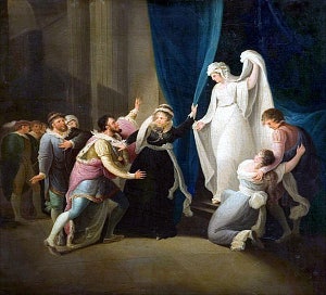 Сцена из «Зимней сказки» Уильяма Шекспира. Уильям Гамильтон, 1770-1800